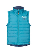 Load image into Gallery viewer, Kerrits Kids Pony Tracks Reversible Quilted Riding Vest
