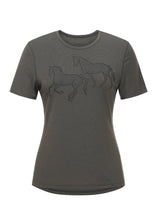 Load image into Gallery viewer, Kerrits On the Double Horse Tee - Sagestone