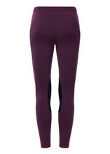 Load image into Gallery viewer, Kerrits Kids Performance Knee Patch Pocket Riding Tight - Velvet Plum