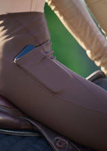 Load image into Gallery viewer, Kerrits Coolcore® Silicone Knee Patch Tech Tight- Mocha