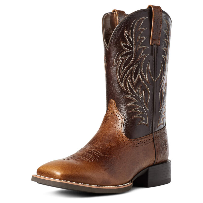 CLOSEOUT Mens Ariat Sport Wide Square Toe Western Boot 12EE
