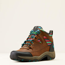 Load image into Gallery viewer, Ariat Terrain VentTEK 360 Boot - ARIZONA BROWN|TURQUOISE SERAPE