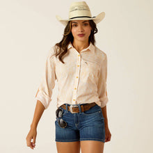 Load image into Gallery viewer, ARIAT LADIES VENTTEK LONG SLEEVE PAISLEY SHIRT STYLE