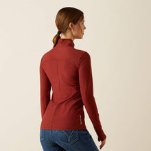 Load image into Gallery viewer, Ariat Lowell 3.0 1/4 Zip Baselayer - Madder Brown