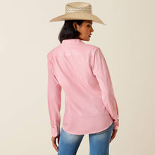 Load image into Gallery viewer, Ariat Kirby Pro Shirt -SUN KISSED CORAL STRIPE
