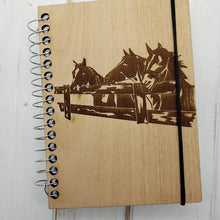 Load image into Gallery viewer, Mini Horse Journal Spiral Bound
