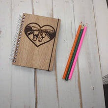 Load image into Gallery viewer, Mini Horse Journal Spiral Bound