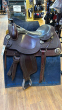 Load image into Gallery viewer, Used 17” Bar J Kelly Hedges Reiner Saddle
