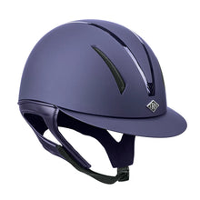 Load image into Gallery viewer, IRH F1 SHORT BRIM HELMET- Navy Custom Swarovski- small