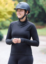 Load image into Gallery viewer, Kerrits Wrap Neck Tech Top Black