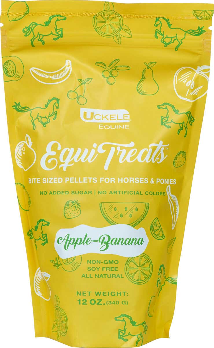 Uckele Equi Treats Apple Banana Horse Treats 12oz