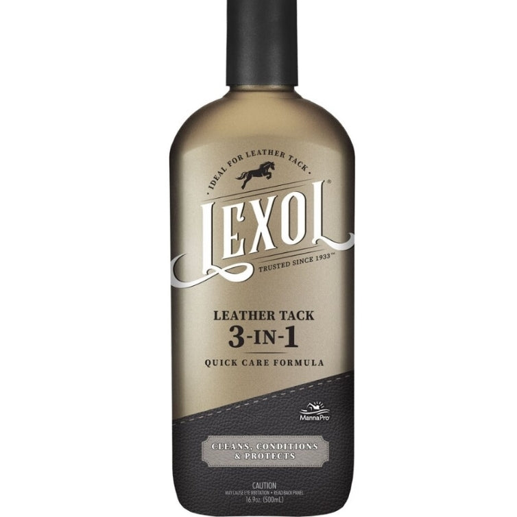 Lexol Leather Tack 3 in 1 Clean and Condition – Log Cabin Tack