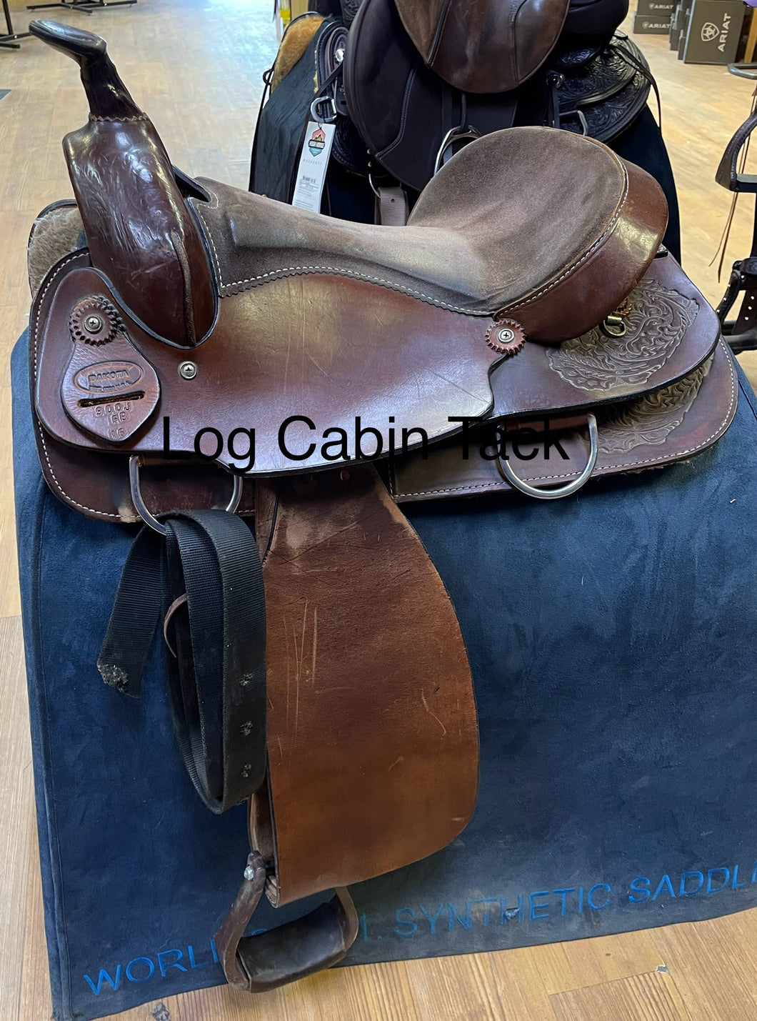 Used 16” Dakota Saddlery #17219