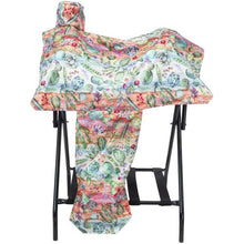 Load image into Gallery viewer, PRINTED WESTERN SADDLE COVER