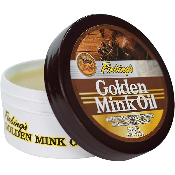 Fiebing's Golden Mink Oil Paste, 6 oz.