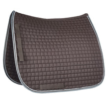 Load image into Gallery viewer, Horze Adepto Dressage Saddle Pad - Dark Brown