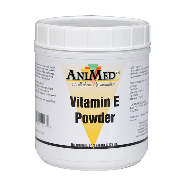 Animed Vitamin E Supplement Powder for Horses 2.5lb