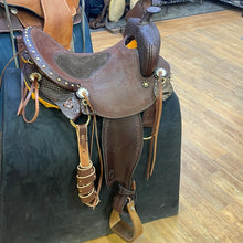 Load image into Gallery viewer, Used 16” Allegany Western All Around AW Saddle
