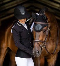 Load image into Gallery viewer, LeMieux Acoustic Pro Fly Hood Black