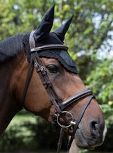 Load image into Gallery viewer, LeMieux Acoustic Pro Fly Hood Black