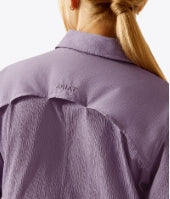 Load image into Gallery viewer, Ariat VentTEK Fresh Shirt - CHALK VIOLET