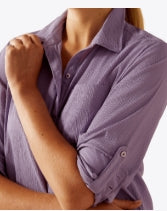 Load image into Gallery viewer, Ariat VentTEK Fresh Shirt - CHALK VIOLET