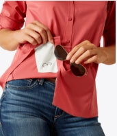 Load image into Gallery viewer, Ariat VentTEK Shirt - HOLLY BERRY