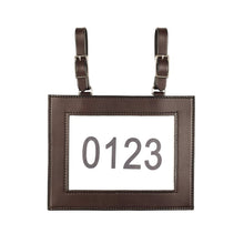 Load image into Gallery viewer, RANCH NUMBER HOLDER BROWN LEATHER
