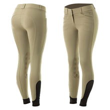 Load image into Gallery viewer, Equinavia Astrid Womens Silicone Knee Patch Breeches - Tan