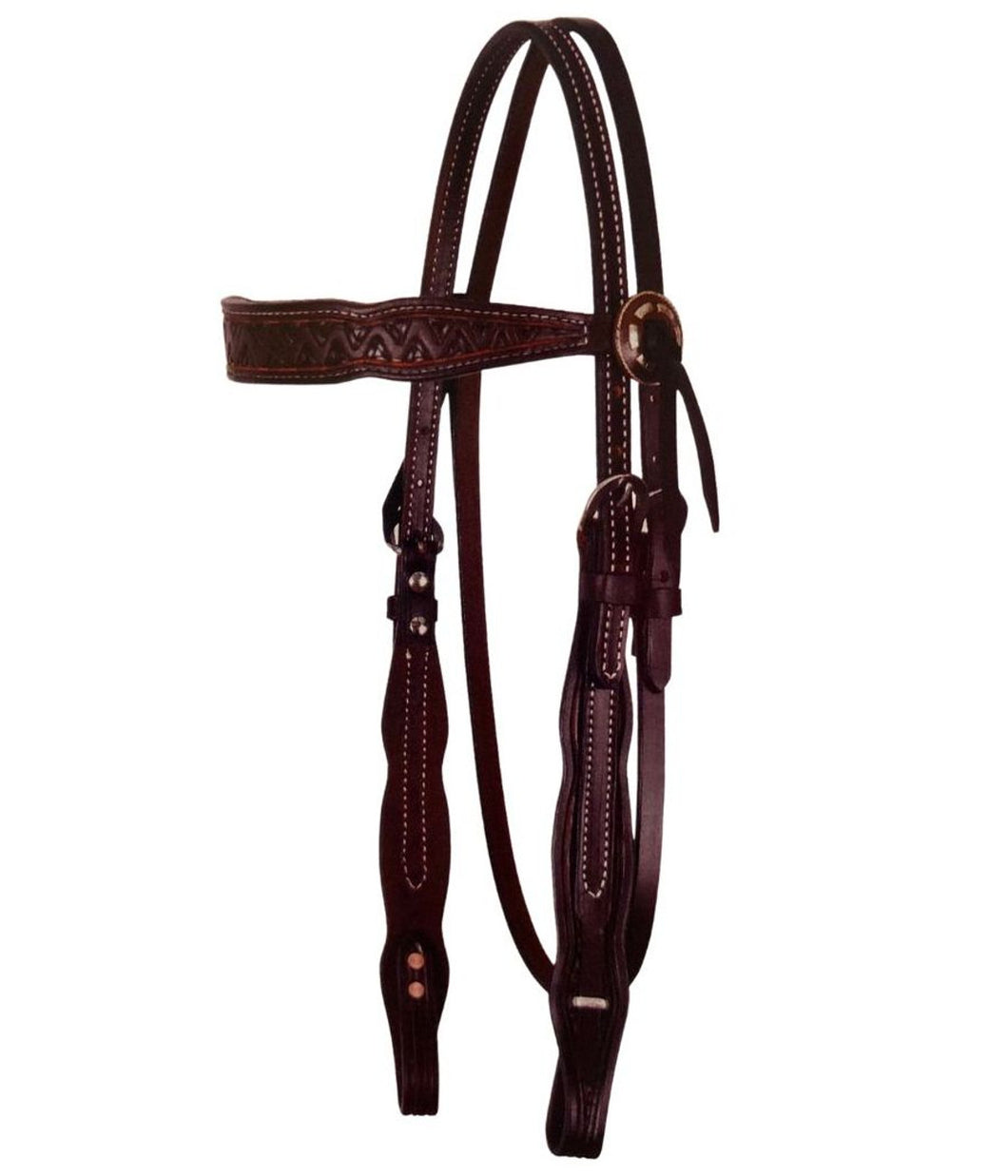 Circle Y Mountain Pass Tooled Bridle