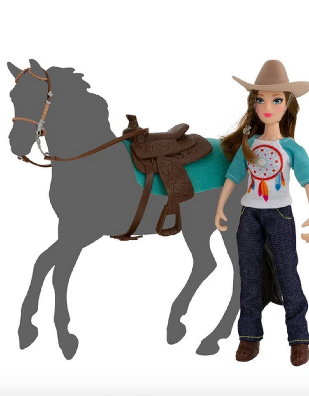 Breyer Natalie Western Rider with Tack