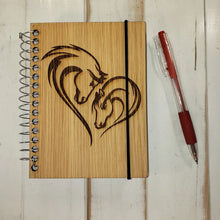 Load image into Gallery viewer, Mini Horse Journal Spiral Bound