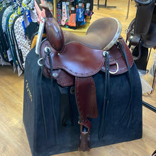 Load image into Gallery viewer, CIRCLE Y SP2621 OAK GROVE TRAIL SADDLE Demo