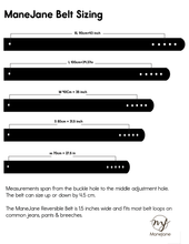 Load image into Gallery viewer, Black/Chestnut Reversible Leather Belt Strap with buckle