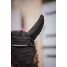 Load image into Gallery viewer, Penelope Soundless Strass Fly Veil - Black