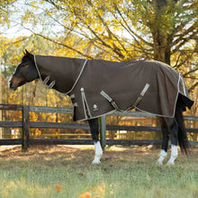 Load image into Gallery viewer, Equinavia Thunder 360 Detachable Neck Heavy Weight Turnout Blanket 300g - Dark Brown