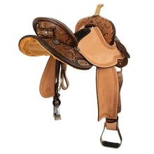 Load image into Gallery viewer, CIRCLE Y ATHENS BARREL WESTERN SADDLE