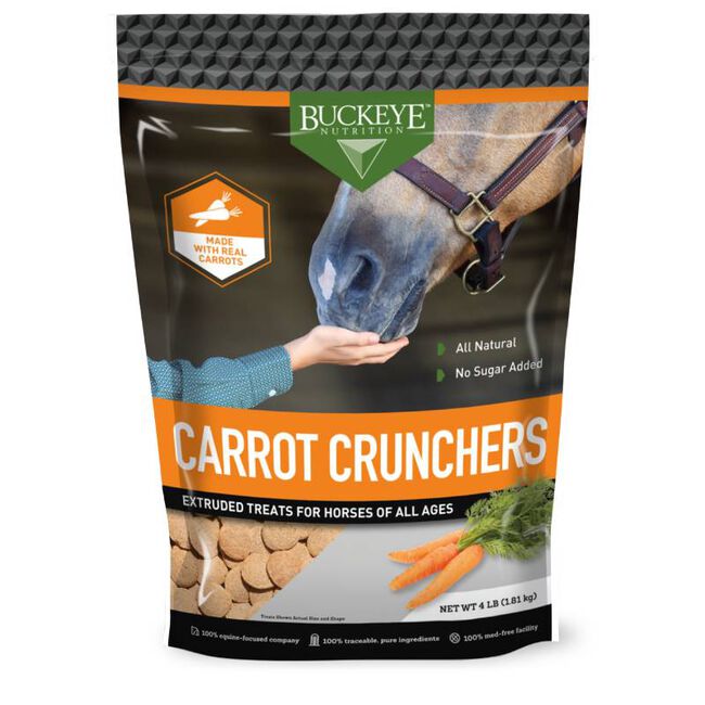 Buckeye All-Natural No Sugar Carrot Crunchers Treats