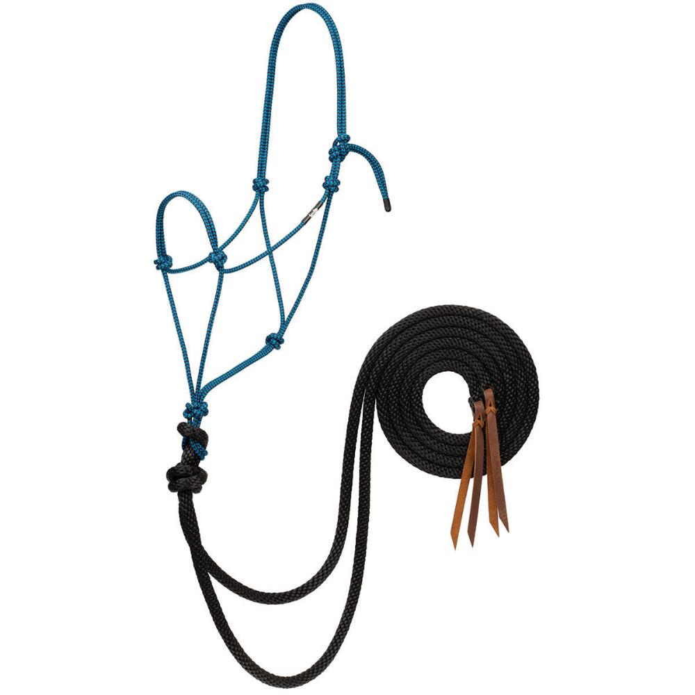 Weaver Rope Loping Halter- Black