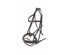Load image into Gallery viewer, Velociti Dressage Bridle with Flash