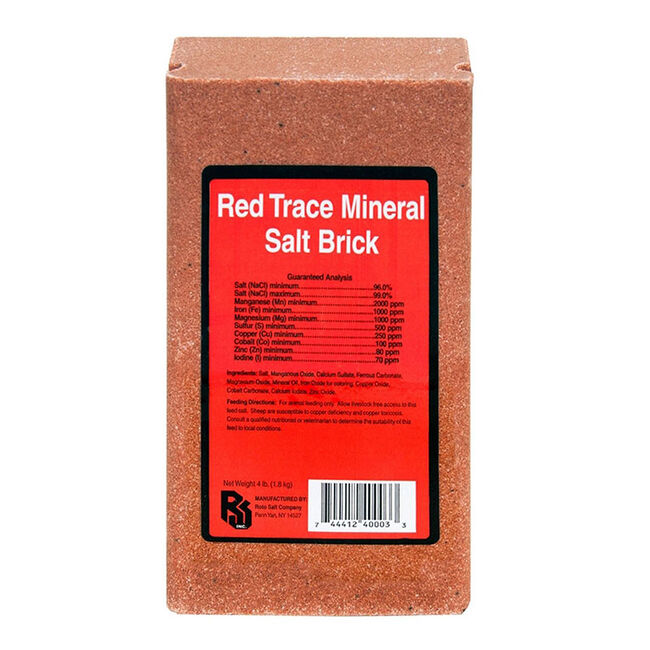 Roto Red Trace Mineral Salt Block
