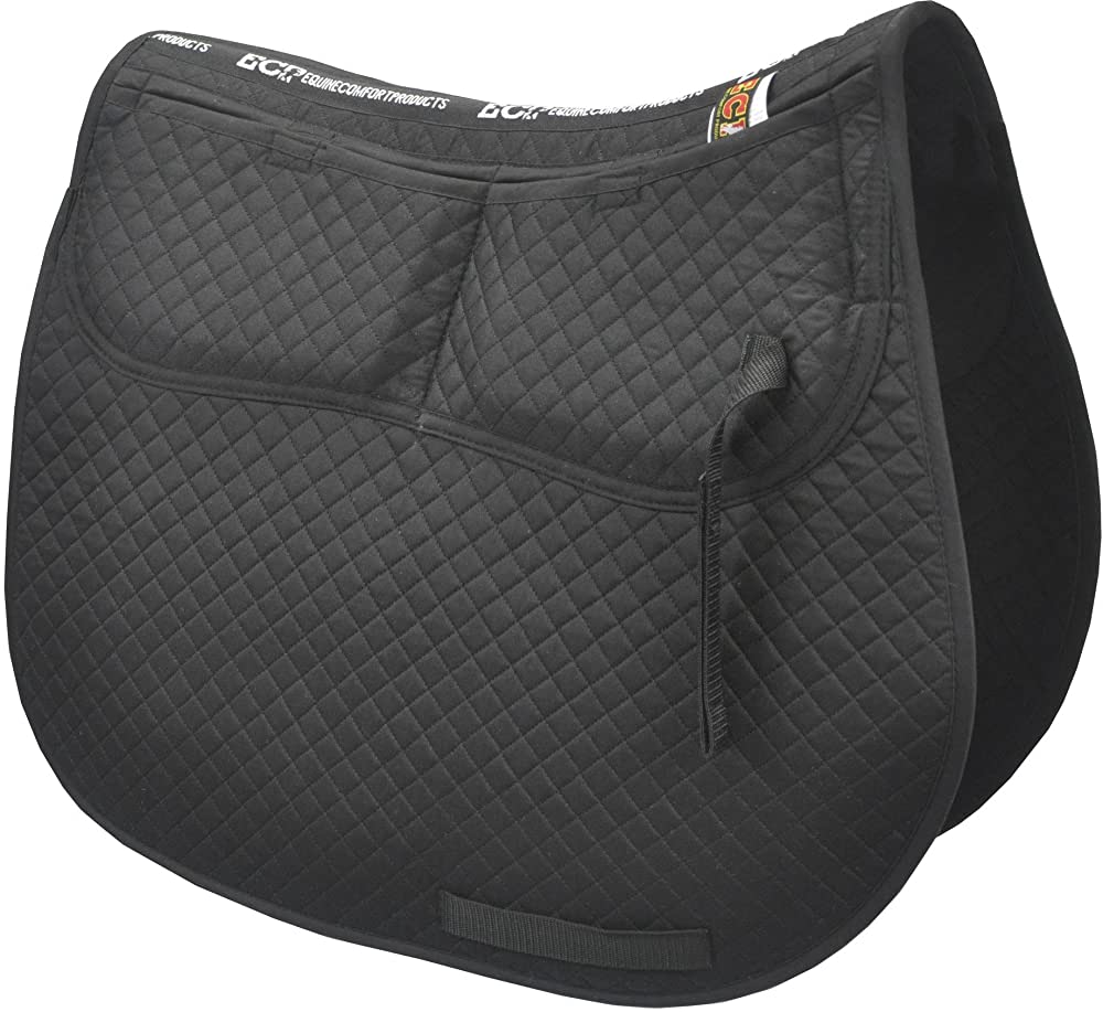 ECP All Purpose Shim Quilted Dressage Pad Log Cabin Tack