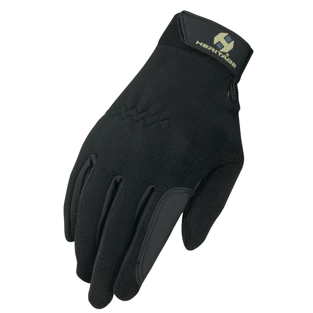 Heritage Performance Fleece Glove Black