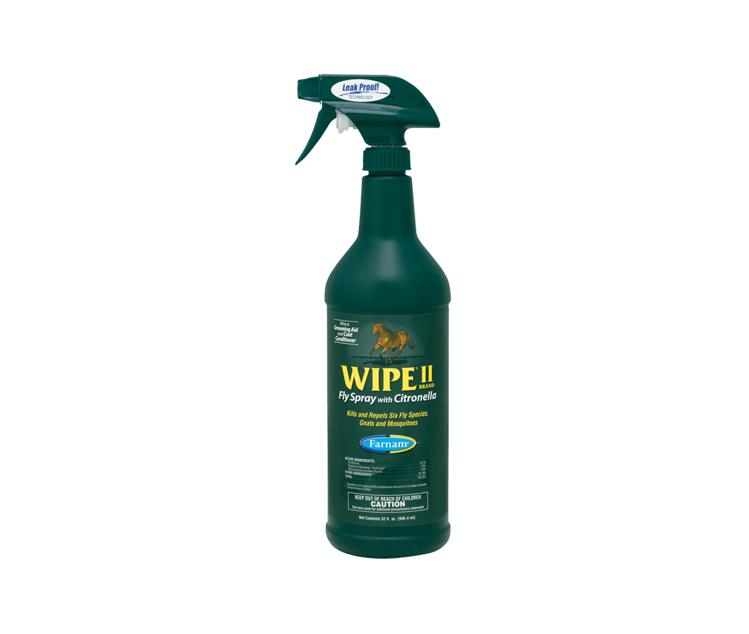 Wipe II Fly Spray with Citronella 32oz