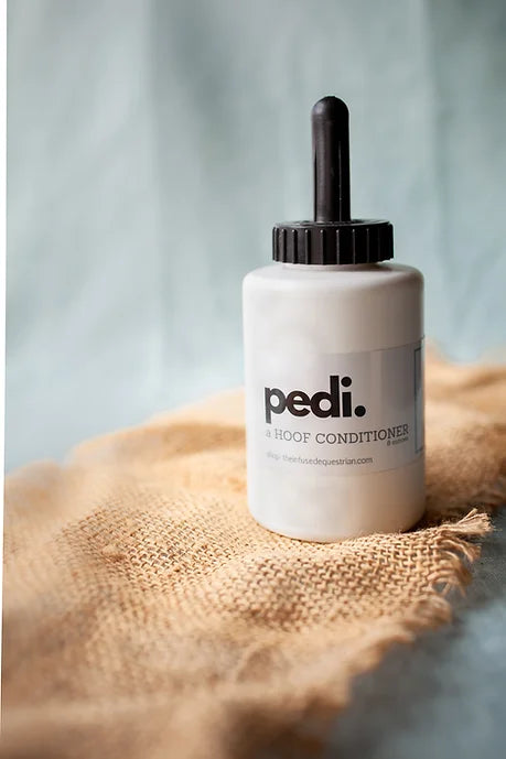 The Infused Equestrian Pedi Hoof Conditioner pint