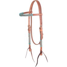 Load image into Gallery viewer, Martin Saddlery Made to Match Laced Browband Headstall