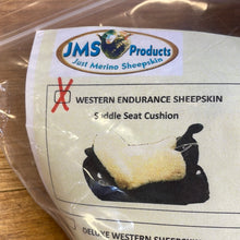 Load image into Gallery viewer, JMS western Sheepskin Seat Saver
