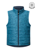 Load image into Gallery viewer, Kids Round Up Reversible Quilted Riding Vest - Dewdrop
