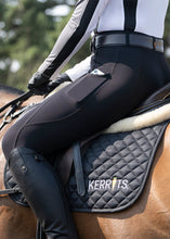 Load image into Gallery viewer, Kerrits Coolcore® Silicone Full Leg Riding Tech Tight- Black
