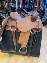 Load image into Gallery viewer, Used 16” SRS Saddlery Ranch Saddle #20295
